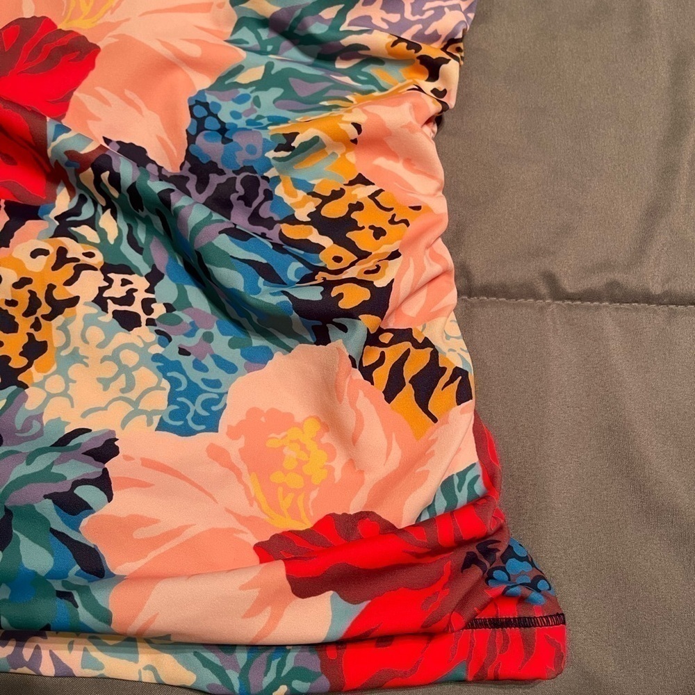 NWOT Womens Athleta Square Neck Bra Cup Print Tankini, Multiple Sizes - Picture 8 of 15